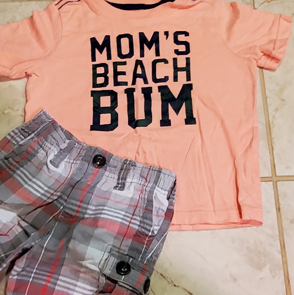 Crazy 8 top 3t and Arizona shorts 2y
